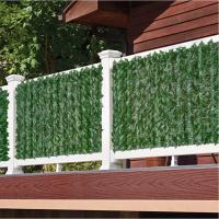 Panel De Hojas Verdes Artificiales 1M/3M Fence Privacidad Falso Para Decoración De Jardín Y Balcones En Exteriores - details 1