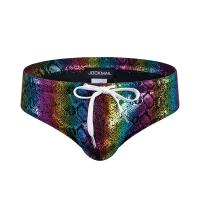 Short De Baño Para Hombre Con Acolchado Y Push up Estilo Sexy Verano Playa Surf Ropa De Playa Traje De Baño Con Patrón De Flores - details 7