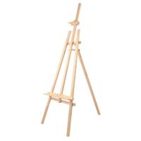 Caballete de Madera para Pintar,Eventos,Bodas de Pino Natural, Altura, Soporte de Lienzos, Cuadros y Fotografías, Regulable y Plegable, Manualidades Niños - details 0