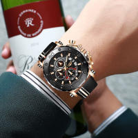 Reloj De Pulsera Militar LIGE 2024 Para Hombre Nuevo Deportivo De Lujo Con Correa De Silicona Resistente Al Agua Y Shock Reloj Cuarzo De Gran Diámetro - details 17