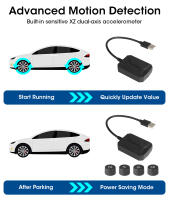 Sistema De Monitoreo De Presión De Neumáticos USB Para Android Con Alarma Y Pantalla Internos Sensores 4-5 Para Coche Navegación Radio - details 13