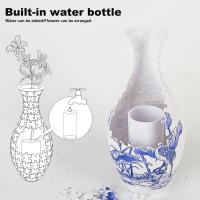 Vaso De Puzzle 3D En Porcelana Y Plástico Diseño De Panda Flor Juguete Creativo Para Decoración Del Hogar Regalo De Cumpleaños Para Niños Y Niñas - details 10