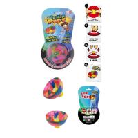 Juguete Interactivo Para Niños 1PC Novelty Camouflage Bounce Rubber Popping Bowls Juego De Hip Hop Salto Elasticidad Diversión Al Aire Libre Regalos Deportivos - details 7
