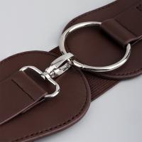Cinturón De Mujer Estilo Otoño Con Vestido Adornado Y Cintura Ancha Material PU Y Poliéster Moda Geométrica - details 9