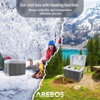 AREBOS Termoeléctricas coche caja 40 L fría mantener la caja caliente 12V 230V - details 10