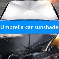 Parasol De Sol Para Coche Pantalla De Ventilación Frontal Reclinable a Prueba De Calor Protección Solar Para Parabrisas - details 4
