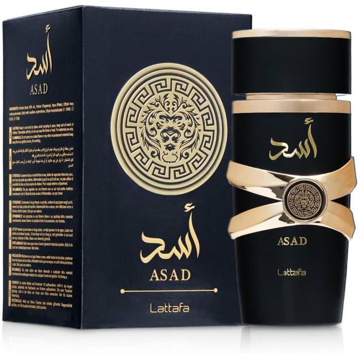 Lattafa Asad Eau de Parfum 100 ml para Hombre, Perfume Intenso de Larga Duración con Notas Especiadas, Ambaradas y… — oferta en Miravia