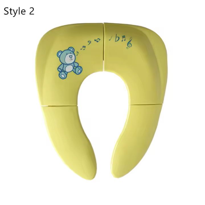 Portable Kids Travel Potty Seat Pad Baby Folding Toilet Training Seat Cover Toddler Urine Assistant Cushion Children Pot Seater - 1