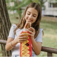 FRIENDS- Porta Bocadillos, portabocadillos infantil, bolsa para bocadillos, bolsa Infantil, bolsa para almuerzo, Termoinsulado, Reutilizable, bolsa reutilizable, PORTABOCADILLOS ENROLLABLE ZIPPER ROLL FIRENDS - details 11