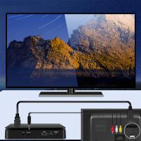 Mini reproductor de DVD 1080P con mando a distancia - alimentado por USB, compatible con CD/DVD/VCD, se conecta al televisor, incluye ranura para USB y tarjeta TF, reproductor de TV - details 3