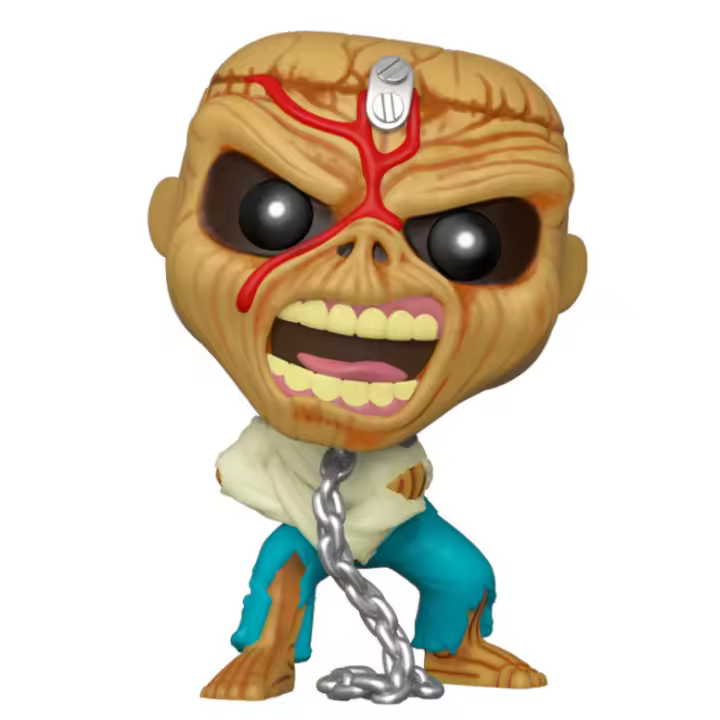 Figura Pop Iron Maiden Piece Of Mind Skeleton Eddie-Figura de Vinilo Coleccionable - Idea de Regalo- Mercancia Oficial - Juguetes para Niños y Adultos - Movies Fans - Muñeco para Coleccionistas y Exposición - 1