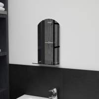 vidaXL Espejo de Pared con Estante de Vidrio Templado para Maquillaje Dimensiones 20 x 40 cm,  30 x 50 cm,  40 x 60 cm y mas - details 0