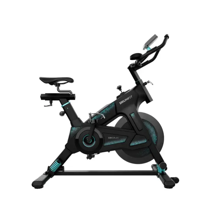 CECOTEC 07077 Bicicleta Indoor DrumFit 23000: Entrenamiento Avanzado y Seguro en Casa - 1