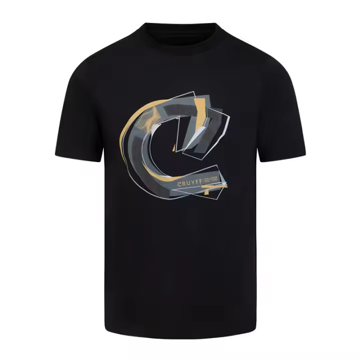 Cruyff Camiseta Hombre Modelo CA251054-960 Black/Red. - 1