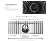 Sony WH-1000XM6 - Auriculares inalámbricos con Cancelación de Ruido, El mejor Noise Cancelling, Hasta 30 horas de batería, Carga rápida, Calidad de sonido premium, Diseno plegable,estuche resistente, Máxima comodidad, 360 Upmix para cine, Game EQ - details 4