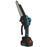 Motosierra eléctrica sin escobillas para carpintería, herramientas de corte de jardín para batería Makita de 18V, 8 pulgadas Motosierra eléctrica, Con 1 batería enchufe de la UE - details 7