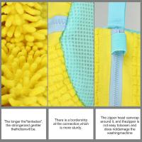 Bolsa De Lavar Zapatos Máquina De Lavar Ropa Lavadora Y Secadora Reutilizable Para Todos Los Tipos De Zapatos Tamaños Con Cierre De Cremallera Y Fibra Fluffy Padded Protección Para Zapatillas - details 5