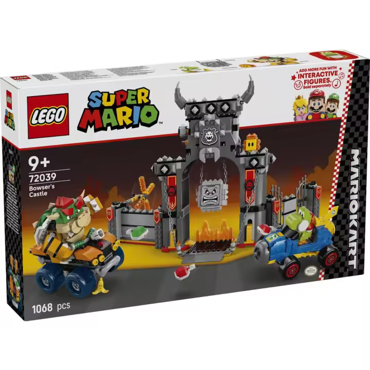 Lego Super Mario Mariokart Castillo de Bowser Juguetes LEGO - 1