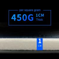 Filtro De Acuario Grueso 50x50x1cm Almohadilla De Espuma Bioquímica Para Tanque De Peces Filtro De Absorción De Contaminación Blanco - details 2