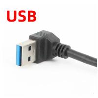 Cable De Extensión USB 3.0 Macho a Hembra Adaptador Ángulo De 90 Grados Derecha/Izquierda/Arriba/Abajo Para Sincronización De Datos Y Carga Rápida Para Portátil PC - details 3