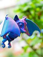 Adornos De Escritorio Con Juntas De Murciélagos 3D Imprimibles Figuras Creativas Y Originales Para Regalos Movibles Y Realistas - details 3