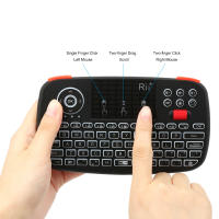 Teclado Inalámbrico Mini Rii I4 Con Touchpad Control Remoto De Ratón Para Windows Android TV Box Smart TV Backlit 2.4GHz - details 5