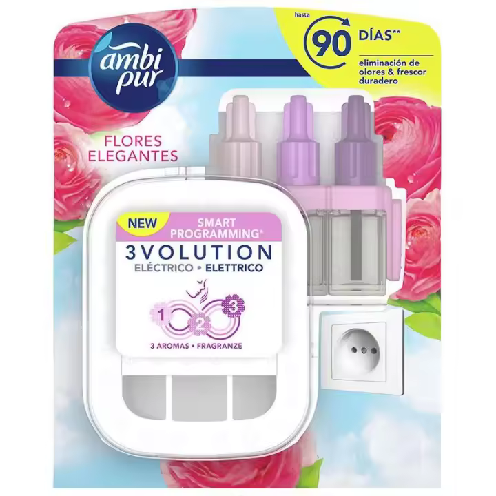 Ambi Pur 3Volution Ambientador Aparato Recambio Elegante 21Ml - 1