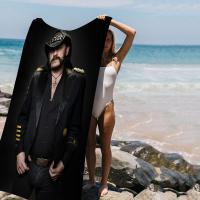 Toalla De Baño Microfibra Para Playa Y Gimnasio Estilo Anime Lemmy Kilmister Secado Rápido Decoración De Habitación Tamaño 30x60 Cm - details 8