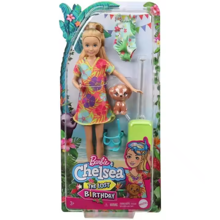 Barbie muñeca Chelsea The Lost Birthday Mattel GRT89 - 1