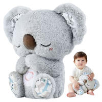 Oso De Peluche Musical Con Luz Y Sonido Koala Para Bebés Juguete De Sueño Y Compañero Sensible Para Recién Nacidos Regalos Para Niños Y Niñas De 3-12 Años - details 10