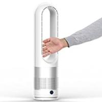 Ventilador de refrigeración sin Aspas, ventilador de Torre de 22 pulgadas, ventilador de pedestal ostilante de 80 ° con control remoto, 8 velocidades, temporizador de 8 horas, Pantalla LED con - details 3