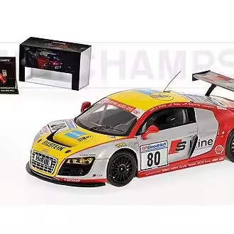 MINICHAMPS 1/43 AUDI R8 LMS STUCK BIELA VLN NURBURGRING 2009 - 437091980 - 1