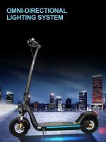 JOYOR C10 Patinete Scooter eléctrico plegable, Motor 500W, Batería 48V 10.4Ah, neumáticos 10", velocidad máxima 45km/h, autonomía 30-40km, carga máxima 120kg, frenos de disco delanteros y traseros, adecuado para desplazamientos urbanos diarios al aire - details 8