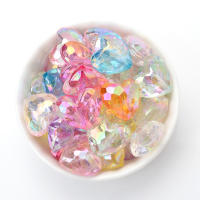 iYOE 20pcs Corazones Grandes Brillantes De Cristal Acrílico Cuentas Sueltas AB Para La Fabricación De Joyas Collar Pendiente Pulsera - details 3