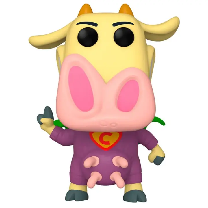 Funko Pop Cartoon Network Vaca Y Pollo-figura De Vaca Superhéroe - 1