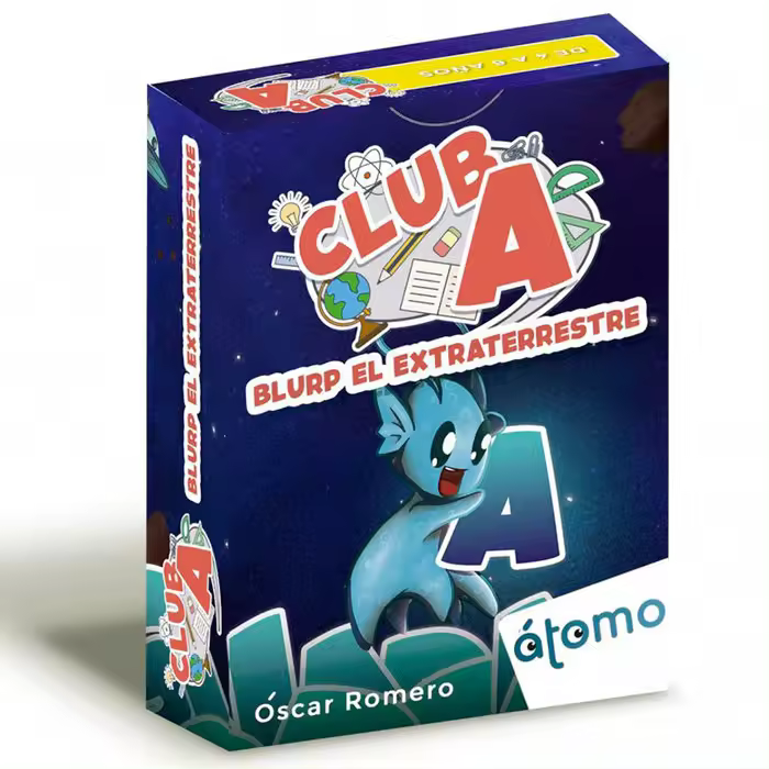 ATOMO JUEGO DE CARTAS EDUCATIVO BLURP EL EXTRATERRESTRE - CLUB A BLURP EL EXTRATERRESTRE - CLUB A 47x91x25 Cms. - 1