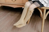 Calcetines De Navidad Para Bebés Niñas Otoño Invierno Big Bow Calcetines Largos Rodilleras Suaves De Algodón Para Niños 0-5 Años - details 10