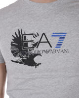 Emporio Armani EA7 Camiseta Algodón Hombre Gris 3 ZPT46PJM9Z 3904 - details 4