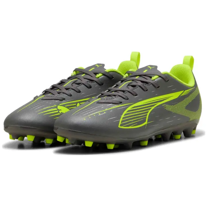 Botas de Futbol Puma Ultra 5 Play Mg para niños en color gris - 1