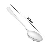 DESEOS Cuchara para servir Family | Cuchara grande | Acero inoxidable | Mango redondo ergonómico | 24.9cm - details 1