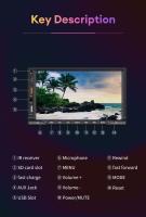 Reproductor Multimedia Para Coche 7 Pulgadas Con Carplay Android Auto Bluetooth Mirror Link FM TF USB Estéreo MP5 Universal - details 15