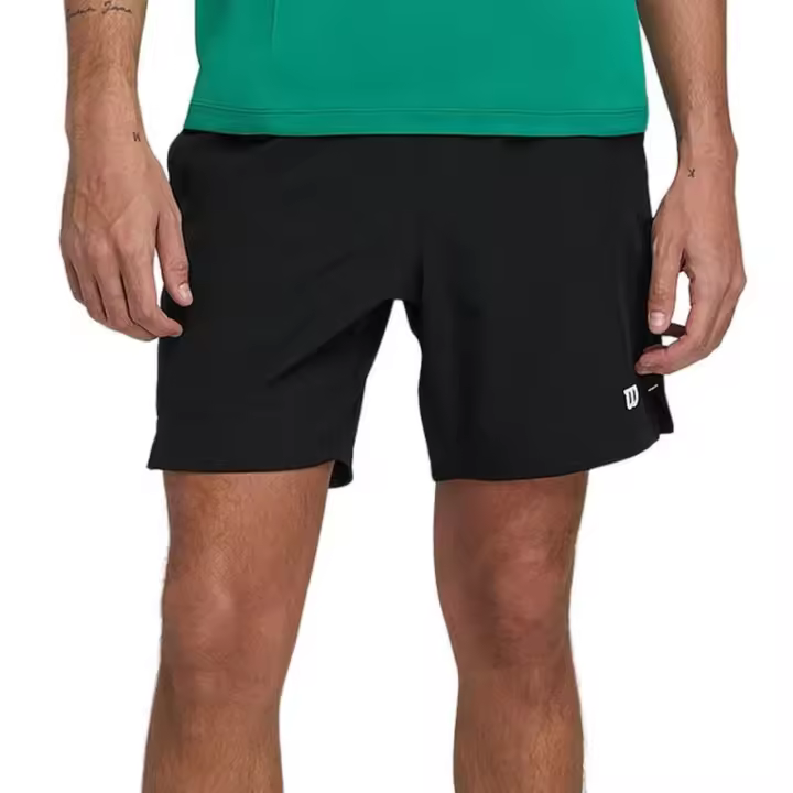 Pantalón Wilson Team Classic 7 Pulgadas Hombre Negro - Elegir Talla - 1