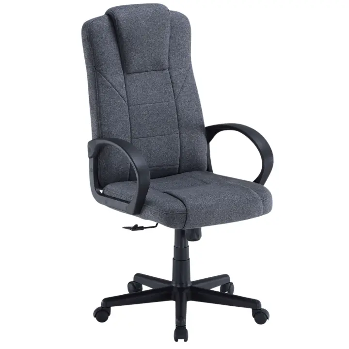 Silla Oficina Moderna Despacho Rager Giratoria Regulable Color Gris - 1