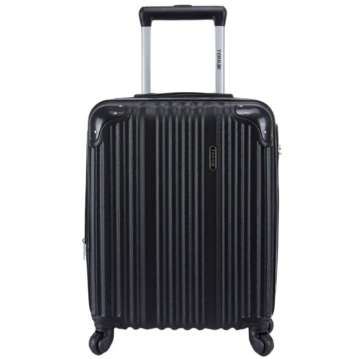 Maleta De Cabina Extensible Terrae Negro 40x55cm. Producto Oficial Especial Regalos Para Todos - 1