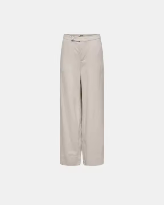 ONLY 15338716 CARO Pantalones Largos Mujer Beige - 1