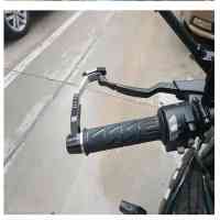 Protector De Manillar Universal Ajustable Para Motocicleta Scooter ATV Bicicleta De Montaña Con Guardabarros De Freno De 7/8" Material De Aluminio Y ABS - details 8