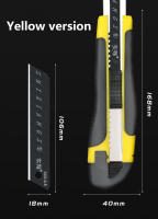 Cuchillo De Utilidad Cutter SK4 Con Mango De Plástico Y Hoja Recubierta Herramienta De Apertura De Caja De Seguridad Para Oficina Y Hogar - details 10