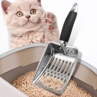 Herramienta De Limpieza Para Gatos Y Perros Cuchara De Arena Para Mascotas Longitud De Manija Ajustable Material Metálico - details 4