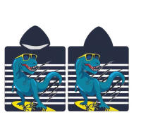 J.S ONDO Toalla de baño Infantil, Toalla de Playa Infantil, Motivos Lindos Cape Poncho de baño Infantil y Salida de baño Infantil Poncho Surf para Niñas Niños de 2 a 10 años - details 6