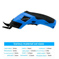 Tijeras Eléctricas De Corte De Tela Y PVC Con Cuchilla De Acero Tungsteno Máquina De Corte De Cuero Y Telas Para Costura - details 0